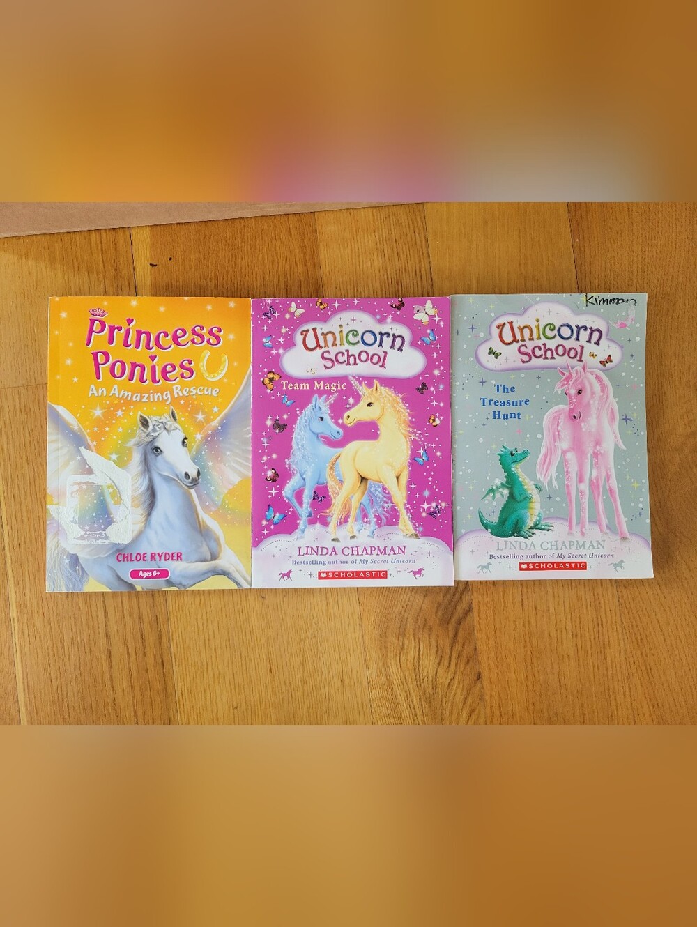 Unicorn School and Princess Ponies chapter book bundle